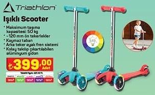 Triathlon Işıklı Scooter image