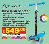 Triathlon Maxi Işıklı Scooter image