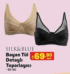 Silk & Blue Bayan Tül Detaylı Toparlayıcı image