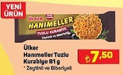 Ülker Hanımeller Tuzlu Kurabiye 81 G image