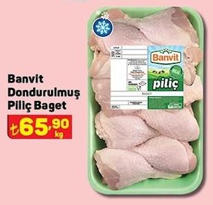 Banvit Dondurulmuş Piliç Baget image