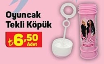 Barbie Oyuncak Tekli Köpük image