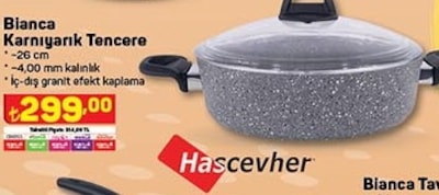 Hascevher Bianca Karnıyarık 26 cm  image