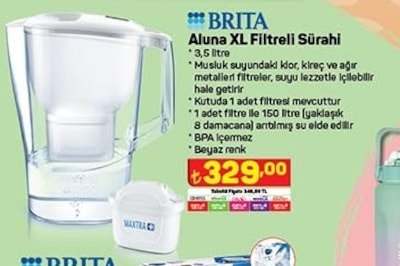 Brita Aluna XL Filtreli Sürahi 3,5 L  image