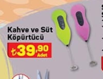 Kahve ve Süt Köpürtücü  image