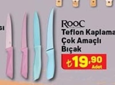 Rooc Teflon Kaplama Çok Amaçlı Bıçak  image