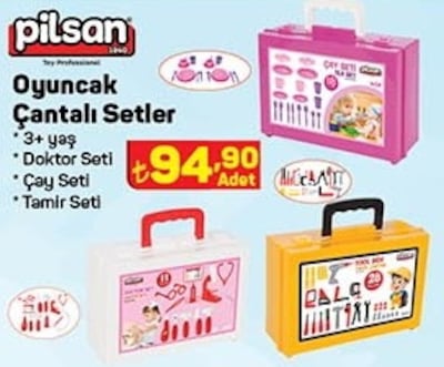 Pilsan Oyuncak Çantalı Setler image