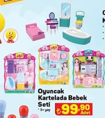 Oyuncak Kartelada Bebek Seti image