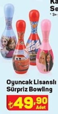 Oyuncak Lisanslı Sürpriz Bowling image