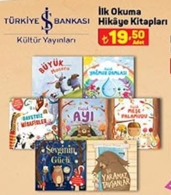 Türkiye İş Bankası Kültür Yayınları İlk Okuma Hikaye Kitapları image