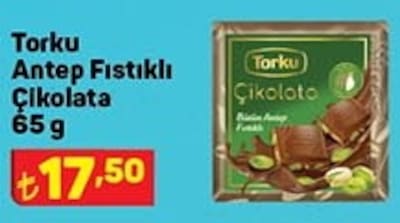 Torku Antep Fıstıklı Çikolata 65 g image