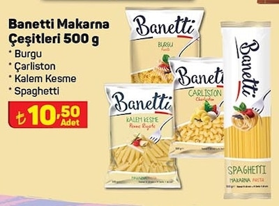 Banetti Makarna Çeşitleri 500 g image