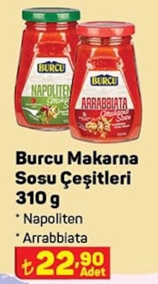 Burcu Makarna Sosu Çeşitleri 310 g image