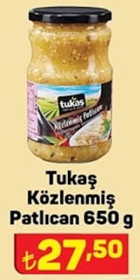 Tukaş Közlenmiş Patlıcan 650 g image