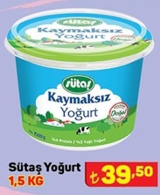 Sütaş Yoğurt 1,5 kg image