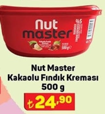 Nut Master Kakaolu Fındık Kreması 500 g image