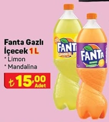 Fanta Gazlı İçecek 1 L image