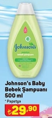 Johnson's Baby Papatya Bebek Şampuanı 500 ml image