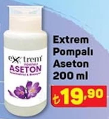 Extrem Pompalı Aseton 200 ml image