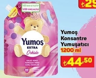 Yumoş Konsantre Yumuşatıcı 1200 ml image