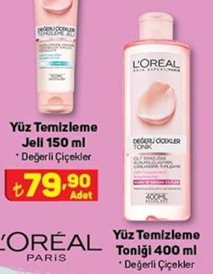 Loreal Paris Değerli Çiçekler Yüz Temizleme Toniği 400 ml image