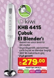 Kiwi KHB 4415 Çubuk El Blender'ı 300 W image