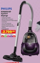 Philips FC9323/07 Cyclone Süpürge 750 W image