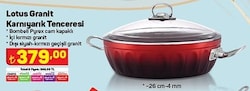 Hascevher Lotus Granit Karnıyarık Tenceresi 26 cm image