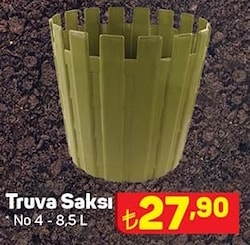 Truva Saksı No 4 - 8,5 L image