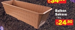Balkon Saksısı 11 L image