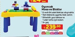 Oyuncak Masa ve Bloklar image