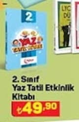 2. Sınıf Yaz Tatil Etkinlik Kitabı image
