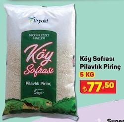 Köy Sofrası Pilavlık Pirinç 5 kg image