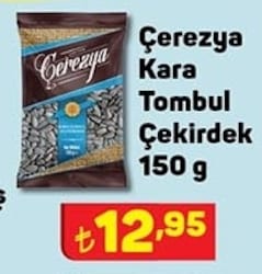 Çerezya Kara Tombul Çekirdek 150 gr image