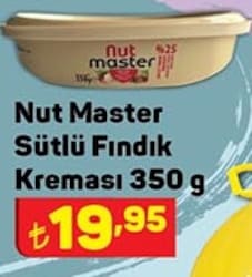 Nut Master Sütlü Fındık Kreması 350 gr image