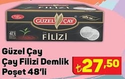 Güzel Çay Çay Filizi Demlik Poşet 48'li image
