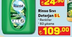 Rinso Sıvı Deterjan 5 L image