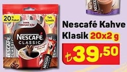Nescafe Kahve Klasik 20x2 gr image