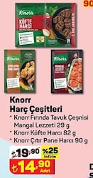 Knorr Harç Çeşitleri 29 g / 82 g / 90 g image