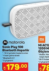 Motorola Sonic Play 100 Bluetooth Hoparlör image