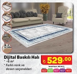Dijital Baskılı Halı 6 m² image