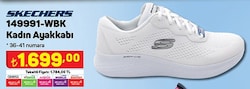 Skechers 149991-WBK Kadın AYakkabı image
