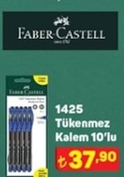 Faber Castell 1425 Tükenmez Kalem 10'lu image