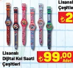Lisanslı Dijital Kol Saati Çeşitleri image