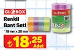 Globox Renkli Bant Seti image