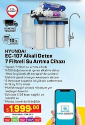 Hyundai EC-107 Alkali Detox 7 Filtreli Su Arıtma Cihazı image