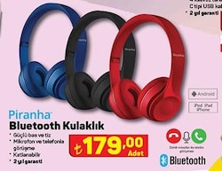 Piranha Bluetooth Kulaklık image