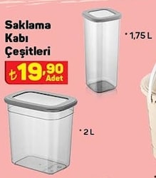 Saklama Kabı Çeşitleri image