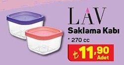 Lav Saklama Kabı 270 cc image