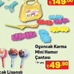 Oyuncak Karma Mini Hamur Çantası  image